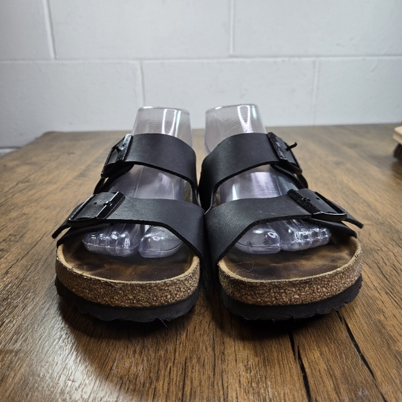 Birkenstock Arizona Double Strap Black Sandals - Picture 14 of 14
